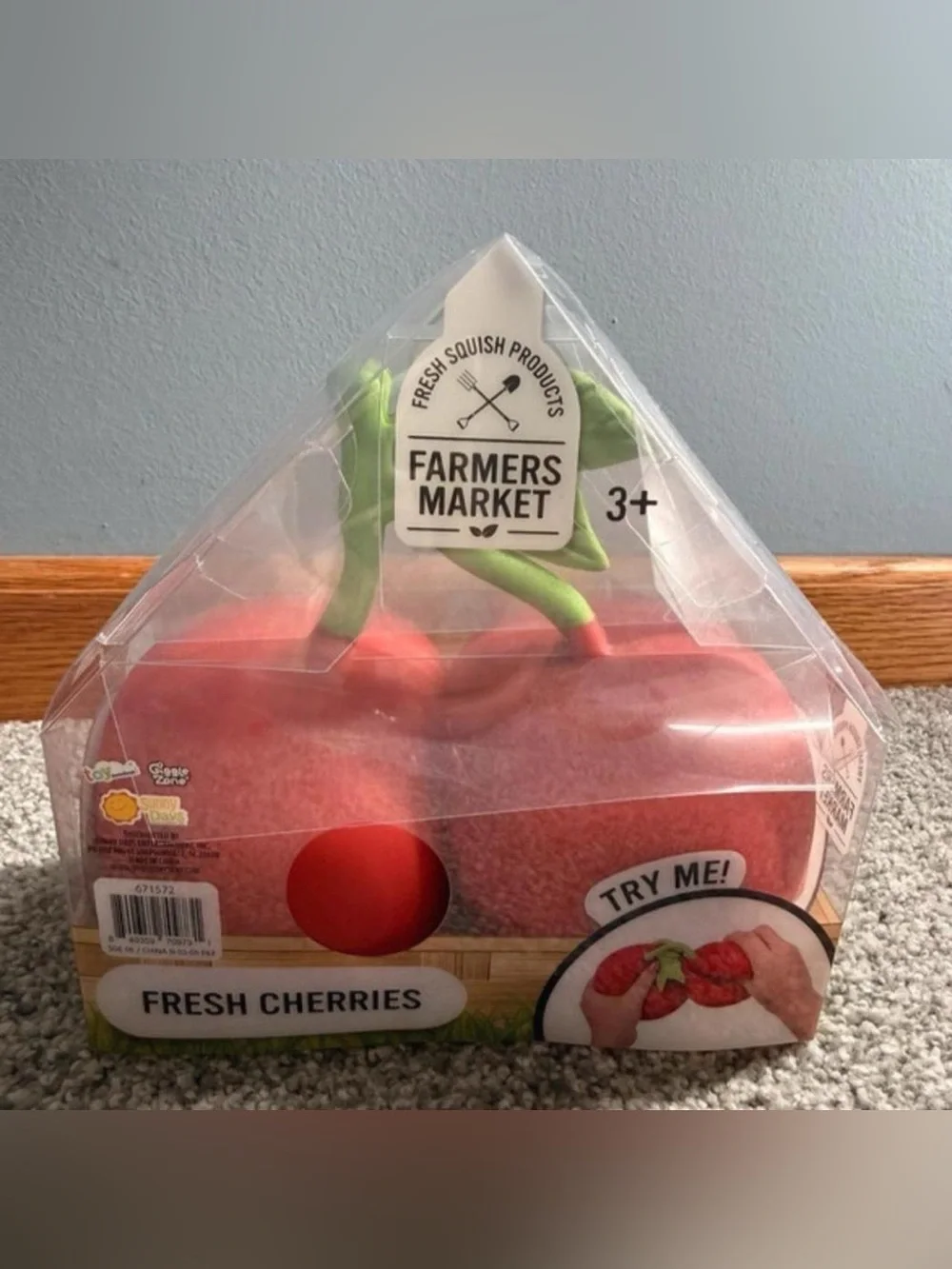 *NEW* Sunny Days | Farmers Market: Fresh Cherries Squishy Toy